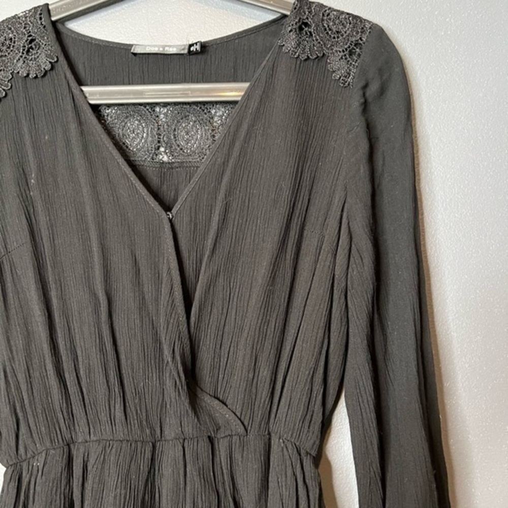 Doe & Rae | black romper - Picture 7 of 8